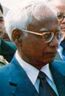 Iajuddin Ahmed at Zia International Airport in Dhaka (cropped).jpg