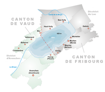 Карта озера