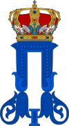 Royal Monogram of King Peter I of Yugoslavia.svg