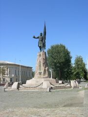 Statue of Yermak in Novocherkassk.jpg