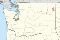 Калиспел на карте