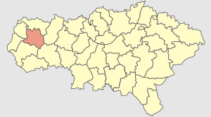 Аркадакский район на карте
