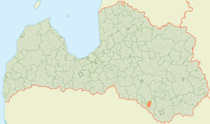 Бебренская волость на карте