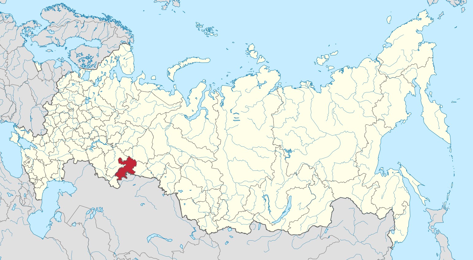 Map of Russia - Chelyabinsk Oblast.svg