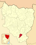 Расположение муниципалитета на карте провинции