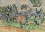 Paul Cézanne - Hunting Cabin in Provence (Cabane de chasse en Provence) - BF912 - Barnes Foundation.jpg