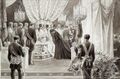 Прощание с императором в Петропавловском соборе. 1894, К. Брож