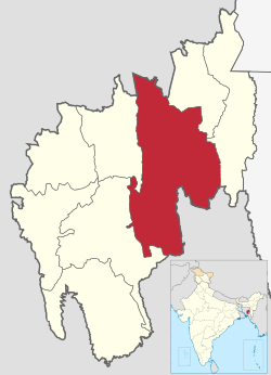 Дхалай на карте