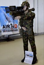 FIM-92 Stinger anti aircraft missile at Payerne airbase, Switzerland (Ank Kumar) 01.jpg