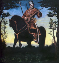 Fedir Stovbynenko - Kozak-bandyryst (1890).jpg