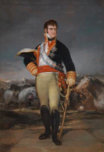 Fernando VII en un campamento, por Goya.jpg