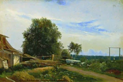 Fyodor Vasilyev The barn 10982.jpg