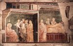 Giotto di Bondone - Scenes from the Life of St John the Baptist - 2. Birth and Naming of the Baptist - WGA09290.jpg