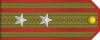 Lieutenant Colonel rank insignia (North Korea).svg