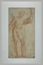 SANTI Raffaello - Le Christ debout, INV 3854, Recto.jpg