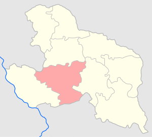 Луковский уезд на карте