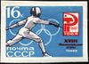 The Soviet Union 1964 CPA 3078 stamp (1964 Summer Olympics, Tokyo. Fencing).jpg