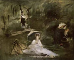 Édouard Manet - Sous le Arbes.jpg