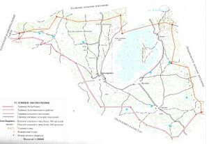 Александровское сельское поселение на карте