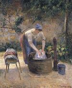 Camille Pissarro - La Lessive (PD 589).jpg