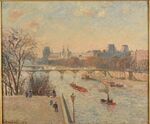 Camille Pissarro - Le Lovre, fin d’après-midi - Musée des beaux-arts de Reims (PD 1410).jpg