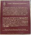 Fort Frederick plaque at Royal Military College of Canada.jpg
