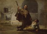 Francisco José de Goya y Lucientes - Friar Pedro Clubs El Maragato with the Butt of the Gun - 1933.1074 - Art Institute of Chicago.jpg