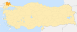 Locator map-Kırklareli Province.png
