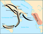 Pyrrhic War Italy en.svg