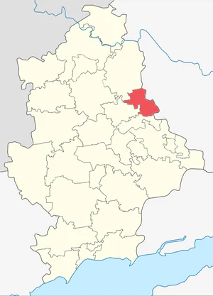 Дебальцево на карте