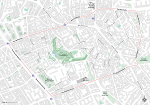 Belleville, Paris - OSM 2021.svg