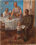 Commander's family by Petrov-Vodkin (1936, Tula).jpg