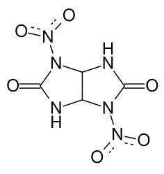 Dinitroglycoluril.svg