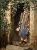 In Krippen. The man on the Doorstep (Shishkin).jpg