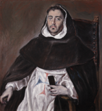 El Greco - Portrait of a Trinitarian Friar, ca. 1609, 52-23.png