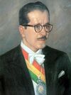 Hernán Siles Zuazo con banda presidencial.jpg
