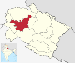 Тихри-Гархвал на карте