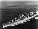 USS Cowell (DD-547) underway, circa in September 1951 (NH 99191).jpg