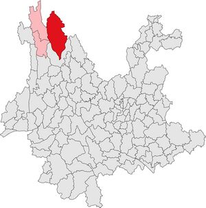 Шангри-Ла на карте