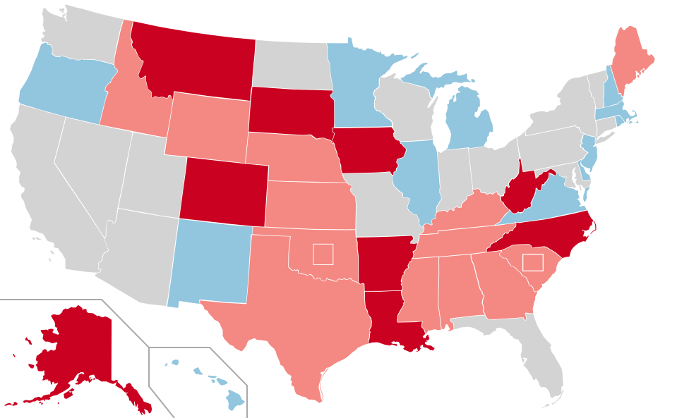 2014 United States Senate elections results map.svg