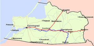 Kaliningrad на карте