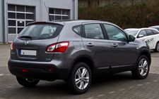 Nissan Qashqai (Facelift) – Heckansicht, 1. März 2014, Wuppertal.jpg