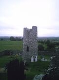 Oughterard Irish Round Tower County Kildare.JPG