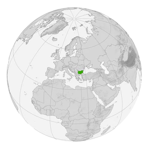 Болгария на карте мира
