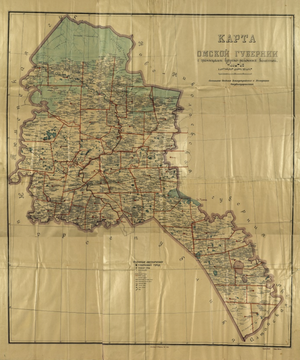 Чекинская волость на карте