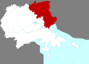 Ханьцзян на карте