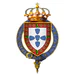 Coat of Arms of Afonso V, King of Portugal, KG.png