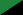 Darker green and Black flag.svg