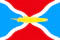 Flag of Partizansky rayon (Krasnoyarsk kray).png