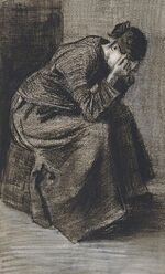 Vincent van Gogh - Mourning WomanSeated on a Basket (F1060).jpg
